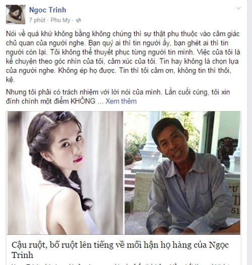 Ngoc Trinh len tieng on ao dung chuyen de PR phim-Hinh-2